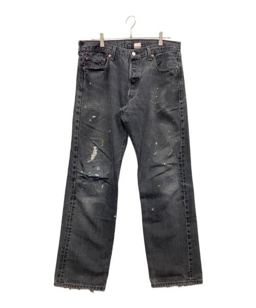 LEVI'S（リーバイス）LEVI'S (リーバイス) 先染ブラックデニム ダークグレー サイズ:36の古着・服飾アイテム