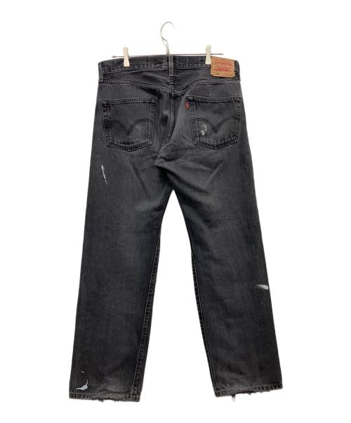 LEVI'S（リーバイス）LEVI'S (リーバイス) 先染ブラックデニム ダークグレー サイズ:36の古着・服飾アイテム