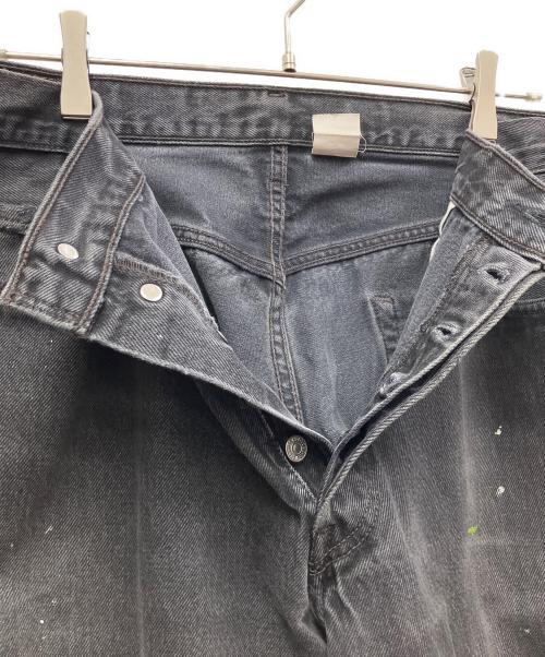 LEVI'S（リーバイス）LEVI'S (リーバイス) 先染ブラックデニム ダークグレー サイズ:36の古着・服飾アイテム