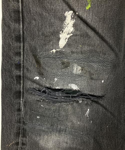 LEVI'S（リーバイス）LEVI'S (リーバイス) 先染ブラックデニム ダークグレー サイズ:36の古着・服飾アイテム