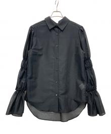 MAISON SPECIAL（メゾンスペシャル）の古着「長袖シャツ」｜ブラック