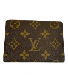 LOUIS VUITTON（ルイ ヴィトン）の古着「ポルト 2カルト ヴェルティカル パスケース」｜ブラウン