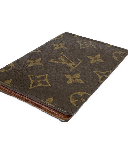 LOUIS VUITTON（ルイ ヴィトン）LOUIS VUITTON (ルイ ヴィトン) ポルト 2カルト ヴェルティカル パスケース ブラウンの古着・服飾アイテム