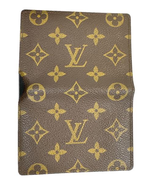LOUIS VUITTON（ルイ ヴィトン）LOUIS VUITTON (ルイ ヴィトン) ポルト 2カルト ヴェルティカル パスケース ブラウンの古着・服飾アイテム