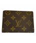 LOUIS VUITTON（ルイ ヴィトン）の古着「ポルト 2カルト ヴェルティカル パスケース」｜ブラウン