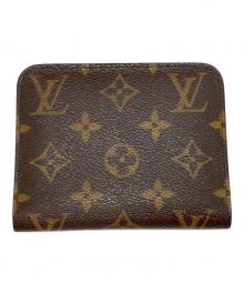 LOUIS VUITTON（ルイ ヴィトン）の古着「2つ折り財布」｜ブラウン×レッド