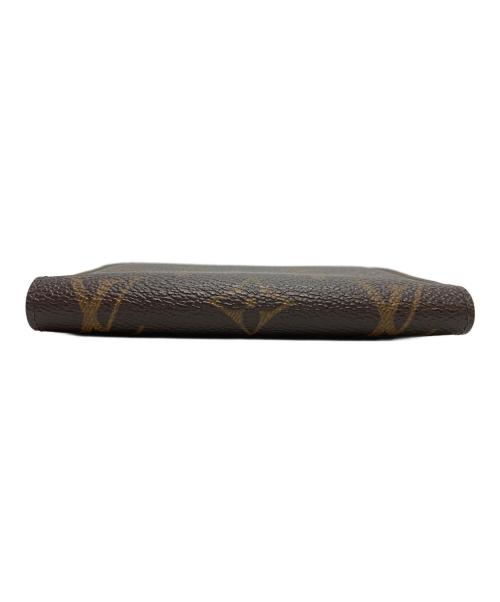 LOUIS VUITTON（ルイ ヴィトン）LOUIS VUITTON (ルイ ヴィトン) 2つ折り財布 ブラウン×レッドの古着・服飾アイテム
