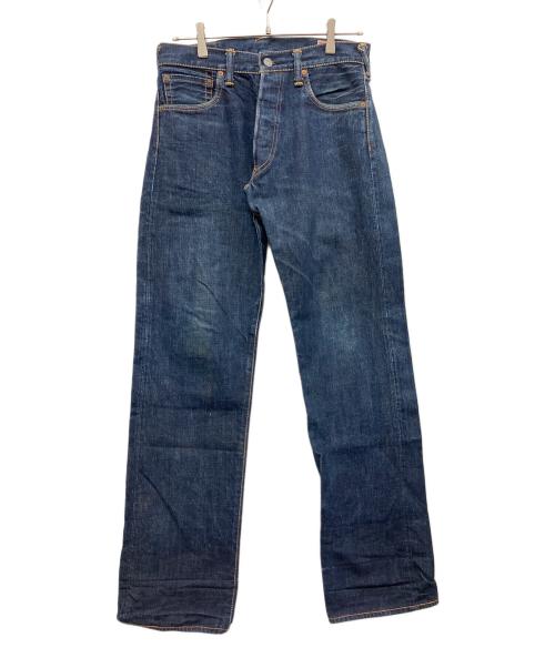 YAMANE（ヤマネ）YAMANE (ヤマネ) EVISU (エヴィス) デニムパンツ インディゴ サイズ:31×35の古着・服飾アイテム