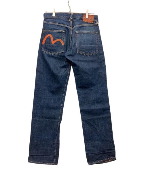 YAMANE（ヤマネ）YAMANE (ヤマネ) EVISU (エヴィス) デニムパンツ インディゴ サイズ:31×35の古着・服飾アイテム