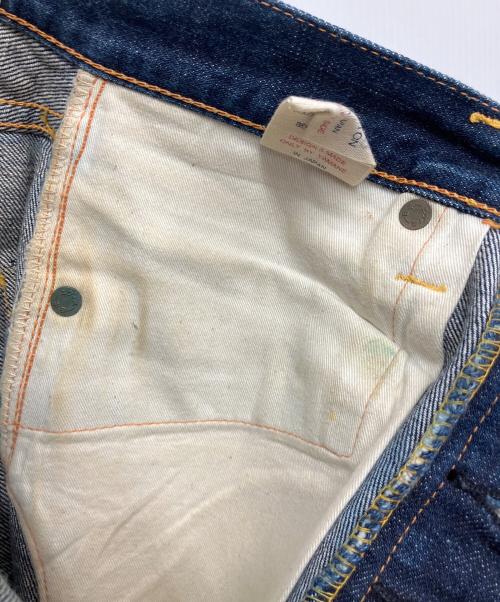 YAMANE（ヤマネ）YAMANE (ヤマネ) EVISU (エヴィス) デニムパンツ インディゴ サイズ:31×35の古着・服飾アイテム
