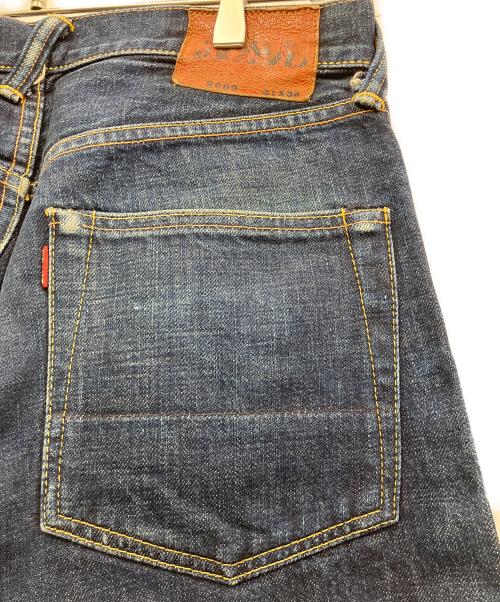 YAMANE（ヤマネ）YAMANE (ヤマネ) EVISU (エヴィス) デニムパンツ インディゴ サイズ:31×35の古着・服飾アイテム