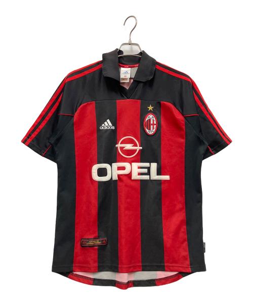 ACミラン（エーシーミラン）ACミラン (エーシーミラン) サッカーユニフォーム レッド×ブラック サイズ:XLの古着・服飾アイテム