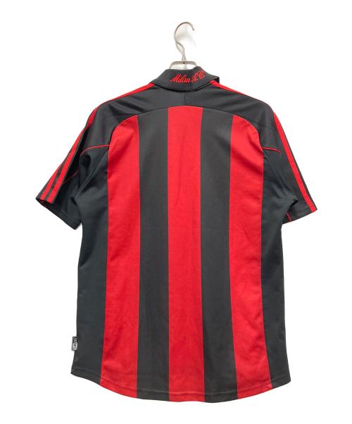 ACミラン（エーシーミラン）ACミラン (エーシーミラン) サッカーユニフォーム レッド×ブラック サイズ:XLの古着・服飾アイテム