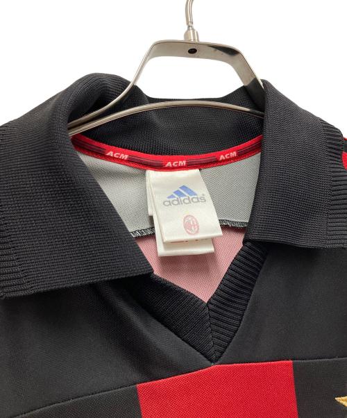 ACミラン（エーシーミラン）ACミラン (エーシーミラン) サッカーユニフォーム レッド×ブラック サイズ:XLの古着・服飾アイテム