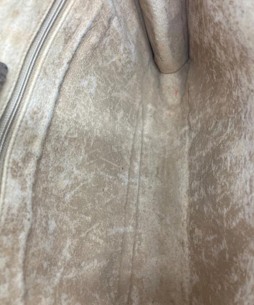 GUCCI（グッチ）GUCCI (グッチ) OLD GUCCI (グッチ) GG クラッチバッグ ベージュの古着・服飾アイテム