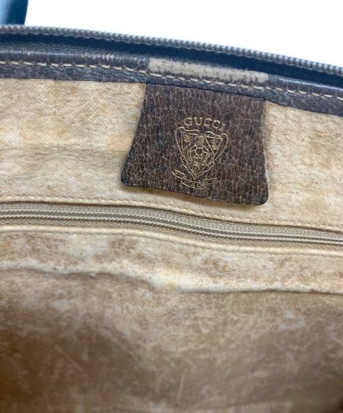 GUCCI（グッチ）GUCCI (グッチ) OLD GUCCI (グッチ) GG クラッチバッグ ベージュの古着・服飾アイテム