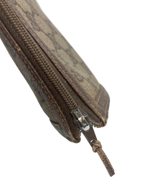 GUCCI（グッチ）GUCCI (グッチ) OLD GUCCI (グッチ) GG クラッチバッグ ベージュの古着・服飾アイテム