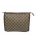 GUCCI（グッチ）の古着「GG クラッチバッグ」｜ベージュ