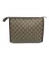 GUCCI (グッチ) OLD GUCCI (グッチ) GG クラッチバッグ ベージュ：6000円