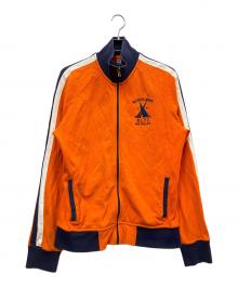 POLO RALPH LAUREN（ポロ・ラルフローレン）の古着「トラックジャケット」｜ネイビー×オレンジ