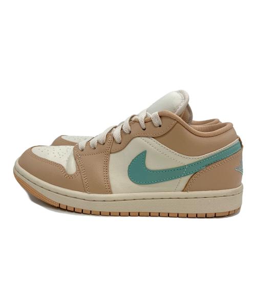 NIKE（ナイキ）NIKE (ナイキ) Air Jordan 1 Low (エア ジョーダン 1 ロー スニーカー) ベージュ サイズ:24の古着・服飾アイテム