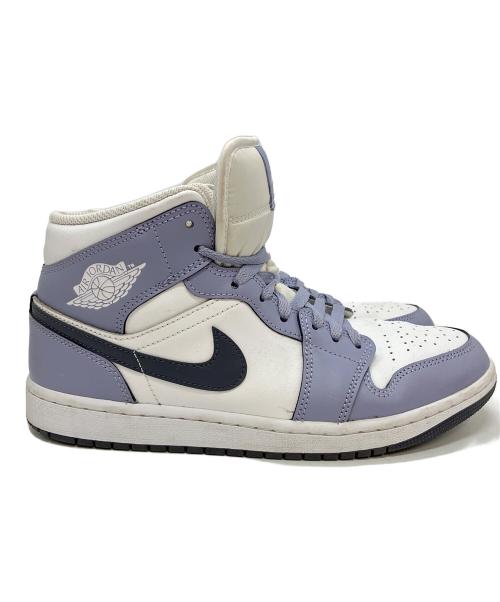 NIKE（ナイキ）NIKE (ナイキ) ハイカットスニーカー ラベンダー×ホワイト サイズ:27.5の古着・服飾アイテム