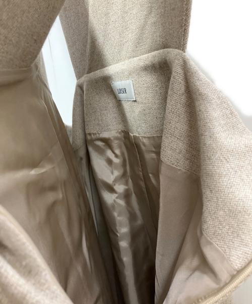LOISIR（ロワズィール）LOISIR (ロワズィール) ネックジャンパースカート ベージュ サイズ:FREEの古着・服飾アイテム