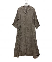 LOISIR（ロワズィール）の古着「長袖ワンピース」｜グレー