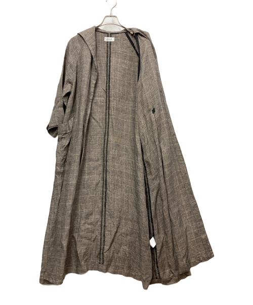 LOISIR（ロワズィール）LOISIR (ロワズィール) 長袖ワンピース グレー サイズ:FREEの古着・服飾アイテム
