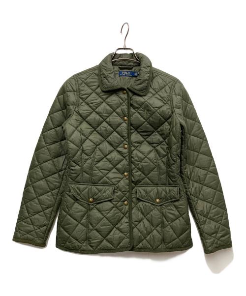 POLO RALPH LAUREN（ポロ・ラルフローレン）POLO RALPH LAUREN (ポロ・ラルフローレン) Water-Repellant Quilted ジャケット グリーン サイズ:Sの古着・服飾アイテム