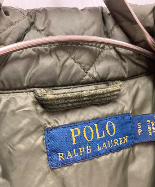 POLO RALPH LAUREN（ポロ・ラルフローレン）POLO RALPH LAUREN (ポロ・ラルフローレン) Water-Repellant Quilted ジャケット グリーン サイズ:Sの古着・服飾アイテム