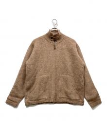McGREGOR×FREAK'S STORE（マックレガー×フリークスストア）の古着「別注モヘヤ混ニットドリズラージャケット」｜ブラウン