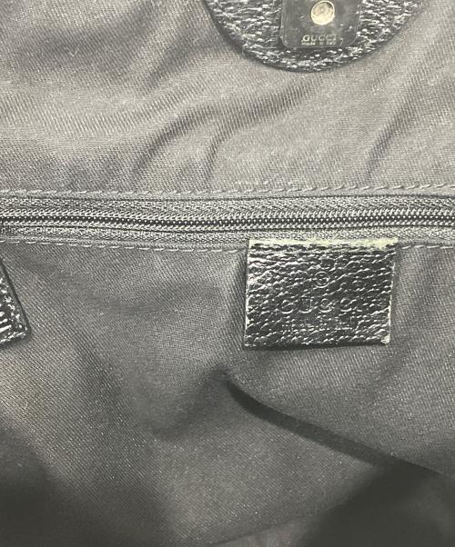 GUCCI（グッチ）GUCCI (グッチ) GGキャンバス	エクリプス　ショルダーバッグ ブラックの古着・服飾アイテム