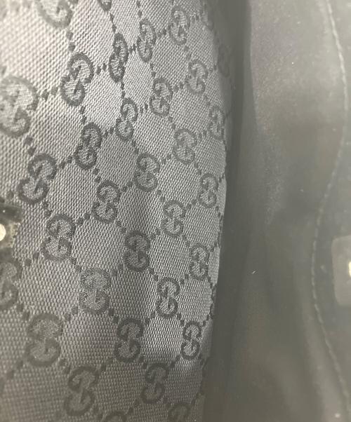 GUCCI（グッチ）GUCCI (グッチ) GGキャンバス	エクリプス　ショルダーバッグ ブラックの古着・服飾アイテム