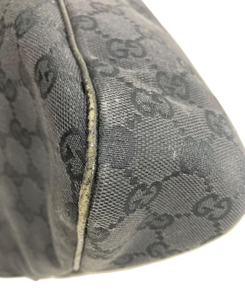 GUCCI（グッチ）GUCCI (グッチ) GGキャンバス	エクリプス　ショルダーバッグ ブラックの古着・服飾アイテム