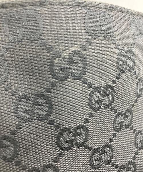 GUCCI（グッチ）GUCCI (グッチ) GGキャンバス	エクリプス　ショルダーバッグ ブラックの古着・服飾アイテム