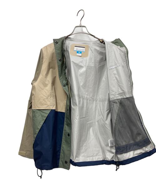 Columbia（コロンビア）Columbia (コロンビア) オレンジフォレストIIジャケット カーキ×ネイビー サイズ:Lの古着・服飾アイテム