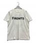 FRAGMENT DESIGN（フラグメントデザイン）の古着「半袖Tシャツ」｜ホワイト