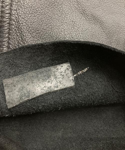 AVIREX（アヴィレックス）AVIREX (アヴィレックス) カウレザーパンツ ブラック サイズ:34の古着・服飾アイテム