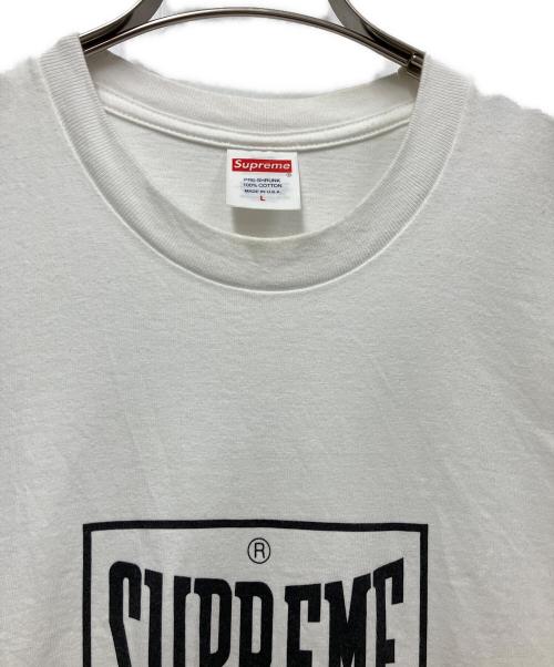 SUPREME（シュプリーム）Supreme (シュプリーム) Warm Up Tシャツ ホワイト サイズ:Lの古着・服飾アイテム