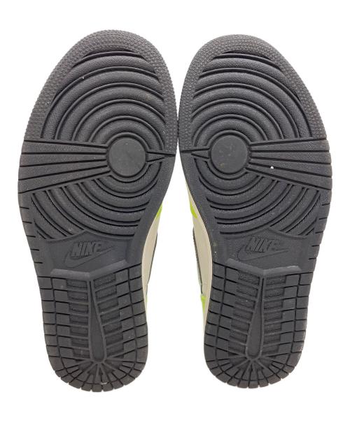 NIKE（ナイキ）NIKE (ナイキ) ハイカットスニーカー ブラック×イエロー サイズ:27の古着・服飾アイテム