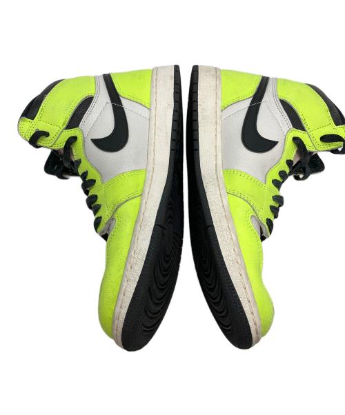 NIKE（ナイキ）NIKE (ナイキ) ハイカットスニーカー ブラック×イエロー サイズ:27の古着・服飾アイテム