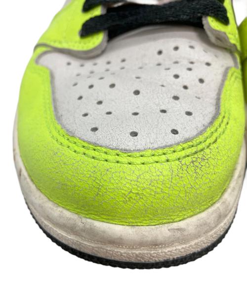 NIKE（ナイキ）NIKE (ナイキ) ハイカットスニーカー ブラック×イエロー サイズ:27の古着・服飾アイテム