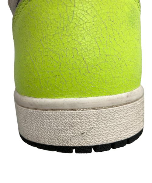 NIKE（ナイキ）NIKE (ナイキ) ハイカットスニーカー ブラック×イエロー サイズ:27の古着・服飾アイテム