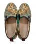 中古・古着 GUCCI (グッチ) GGスプリーム ベンガルタイガー スリッポン マルチカラー サイズ:7：15000円