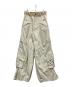 Knuth Marf（クヌースマーフ）の古着「docking nylon pants(unisex)」｜アイボリー×ベージュ