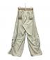 Knuth Marf (クヌースマーフ) docking nylon pants(unisex) アイボリー×ベージュ サイズ:S：8000円