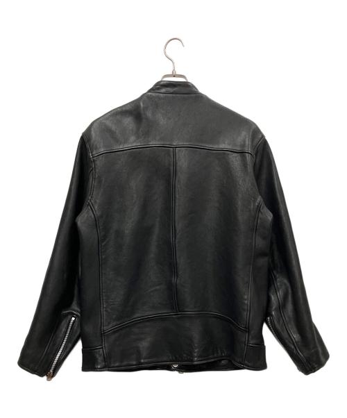 Schott（ショット）Schott (ショット) ダブルライダースジャケット ブラック サイズ:Lの古着・服飾アイテム