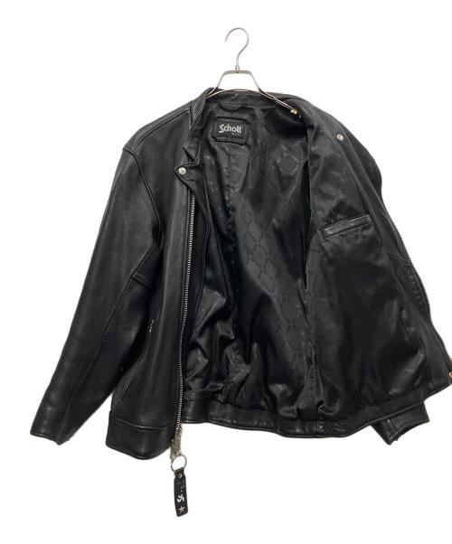 Schott（ショット）Schott (ショット) ダブルライダースジャケット ブラック サイズ:Lの古着・服飾アイテム