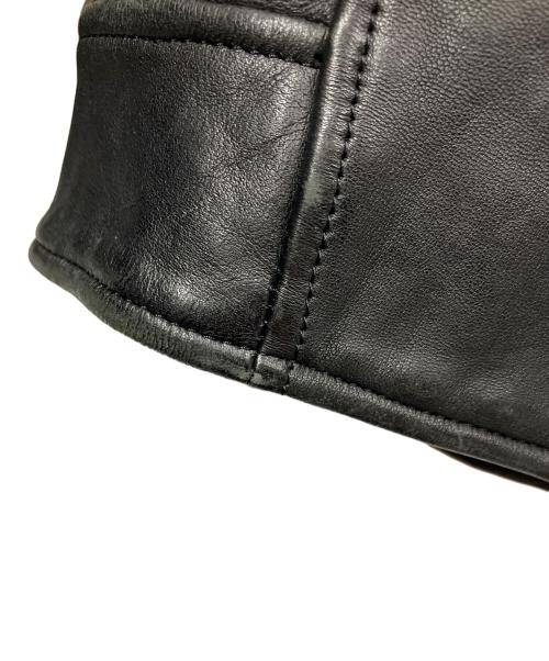 Schott（ショット）Schott (ショット) ダブルライダースジャケット ブラック サイズ:Lの古着・服飾アイテム